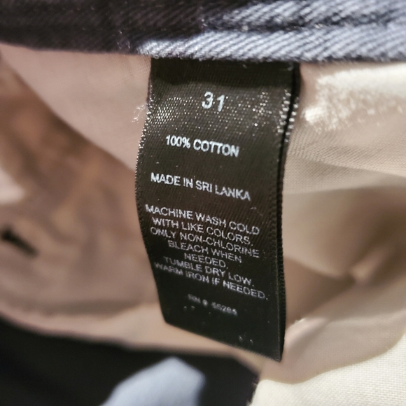 Express Flat Front Shorts (Navy) - Picture 4 of 5